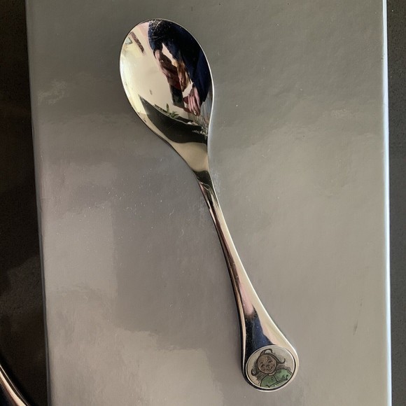 WILKENS Max & Moritz 4pc flatware set KINDERBESTECK EDELSTAHL 18/8 fork spoons - Picture 8 of 16